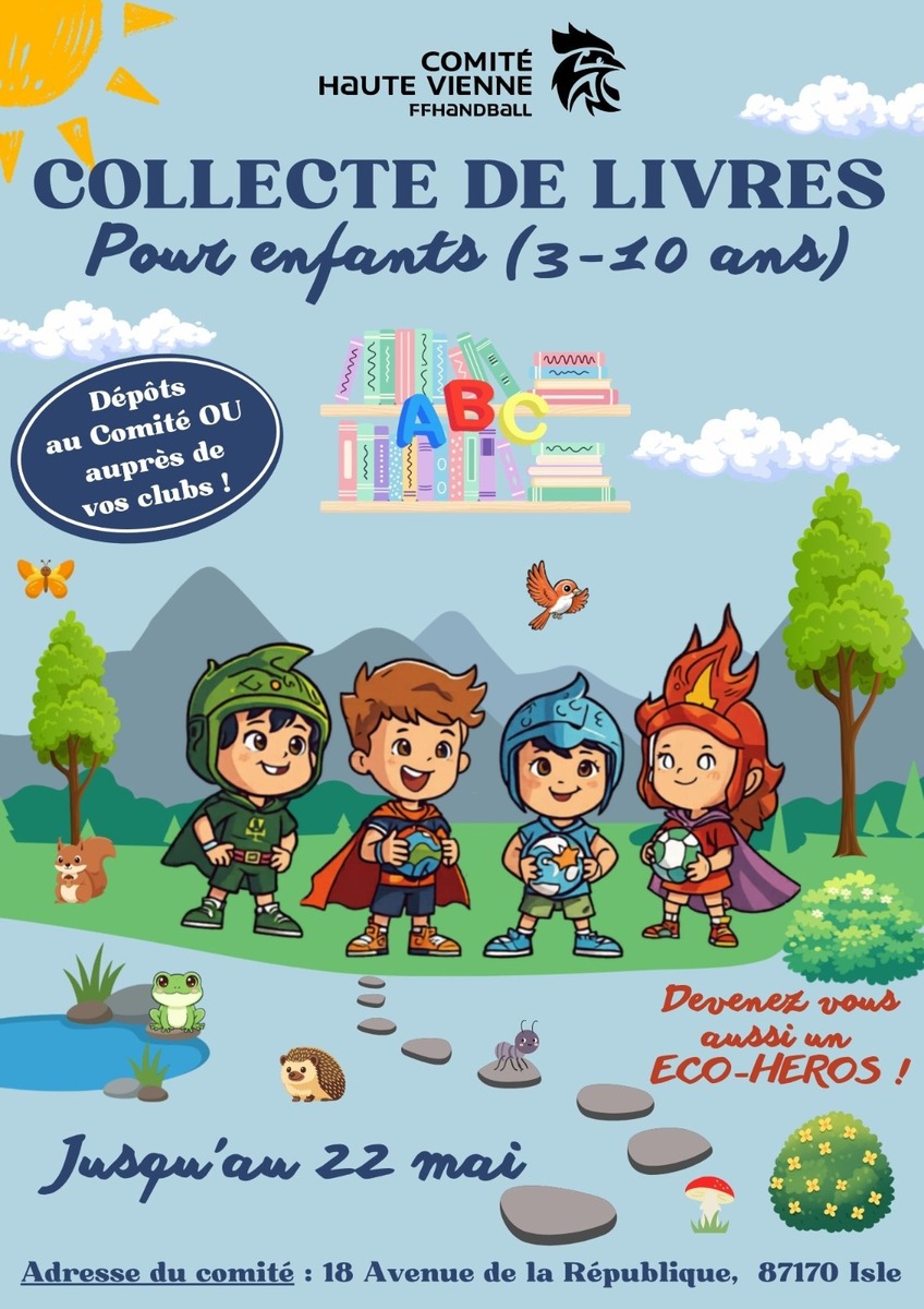 Collecte de livres pour enfants