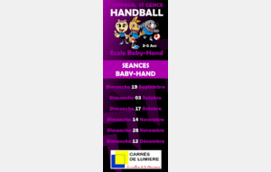 Calendrier Baby-Hand