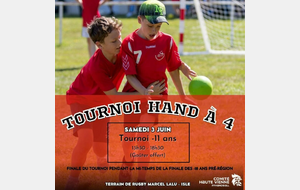 Tournoi -11 Ans Fête du Hand du Comité handball 87