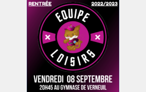 Rentrée Equipe Loisirs