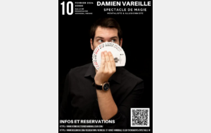 SPECTACLE MAGIE Damien VAREILLE