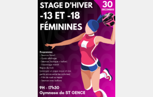 Stage Handball Feminin