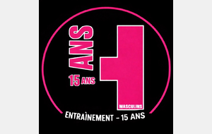 entraînement -13 / -15 / -18 masculins