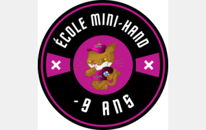 Ecole Mini Hand (-9 ans Masculins)