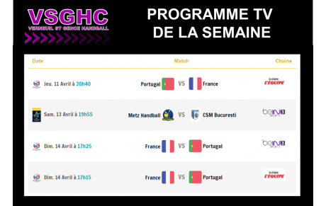 Programme TV de la Semaine
