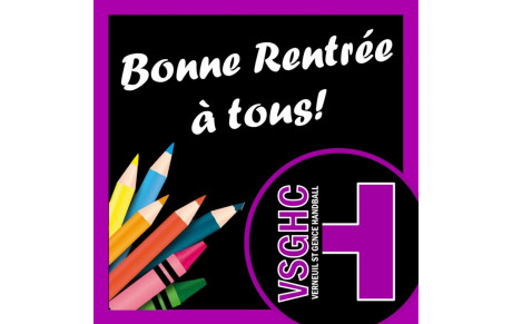 Bonne Rentrée
