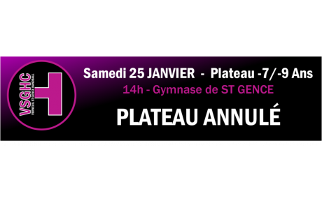 Plateau Mini-HandSt GENCE Annulé