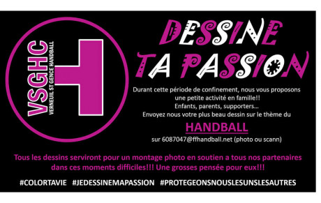 je dessine ma passion, je soutiens mon partenaire